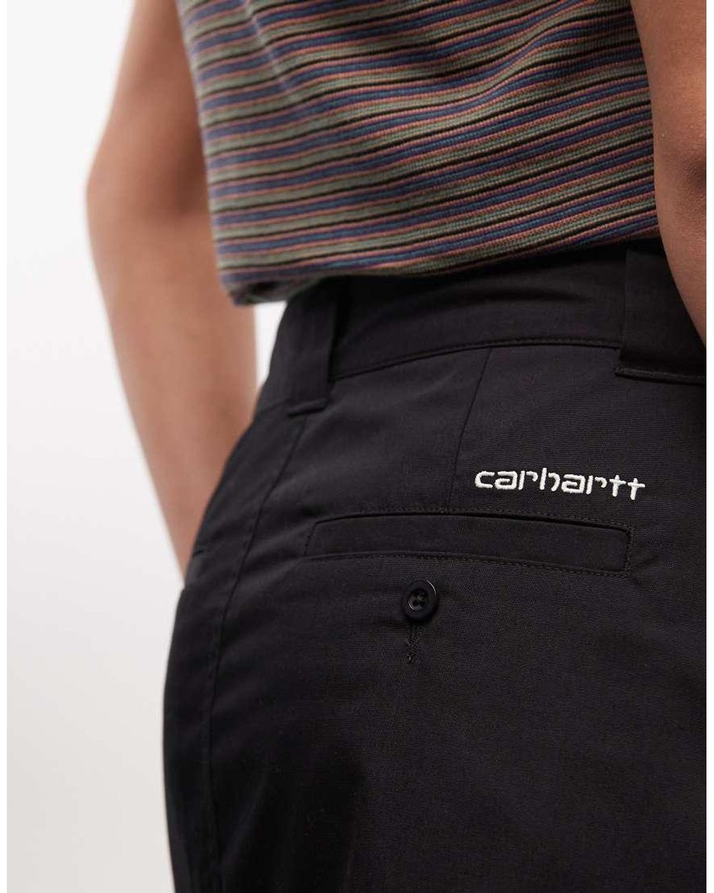 Carhartt Black Postal Mini Skirt