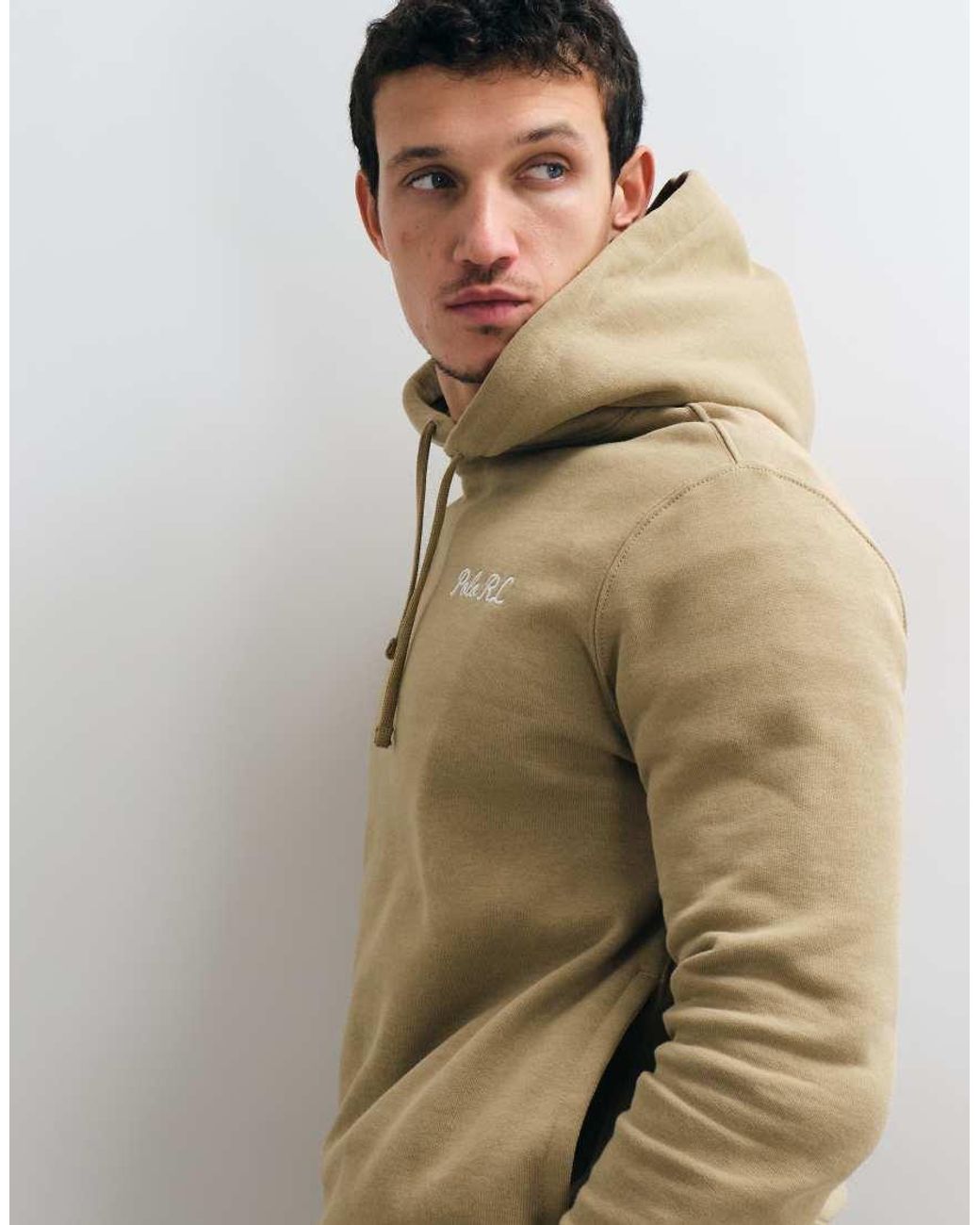 Polo Ralph Lauren Green Seasonal Bear Back Print Hoodie for men
