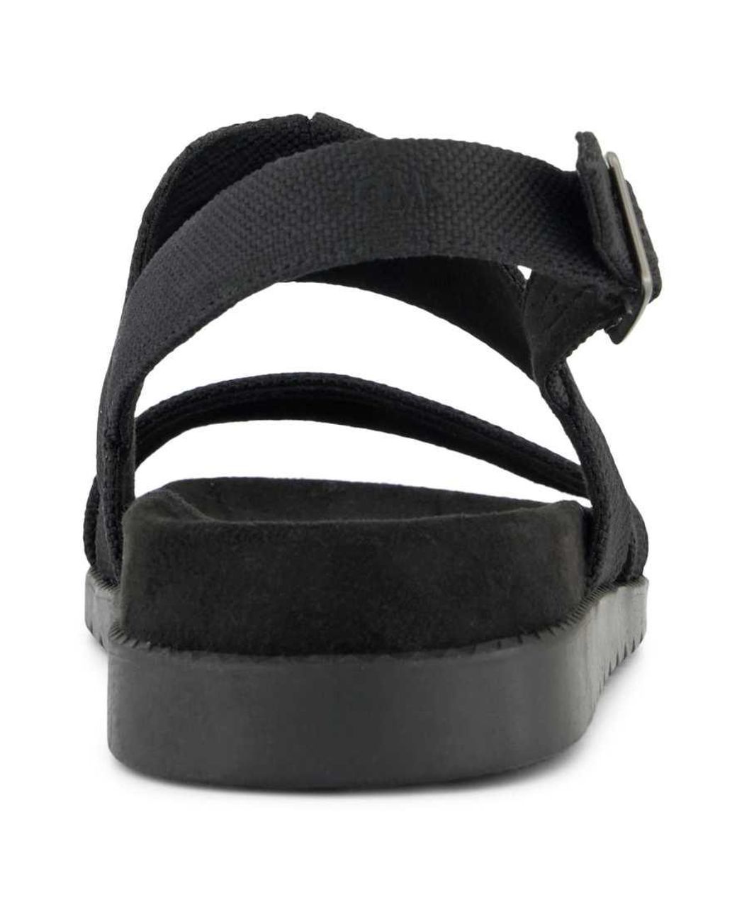 TOMS Black Marin Sandal
