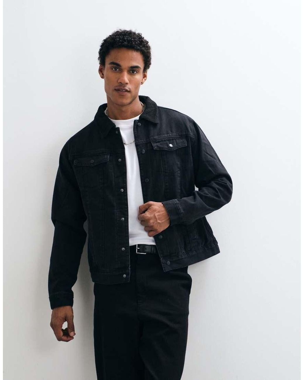 Regatta Blue Tahoe Shearling Lined Jacket for men