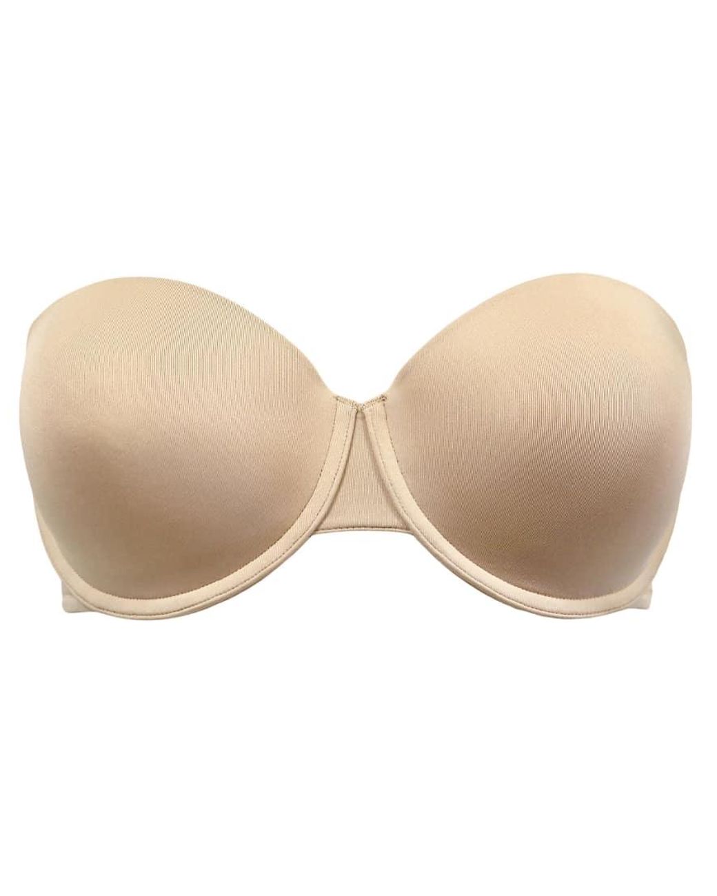Pour Moi Brown Definitions Push Up Strapless Bra