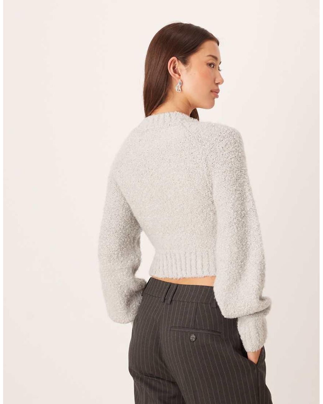 Glamorous Gray Crew Neck Jumper
