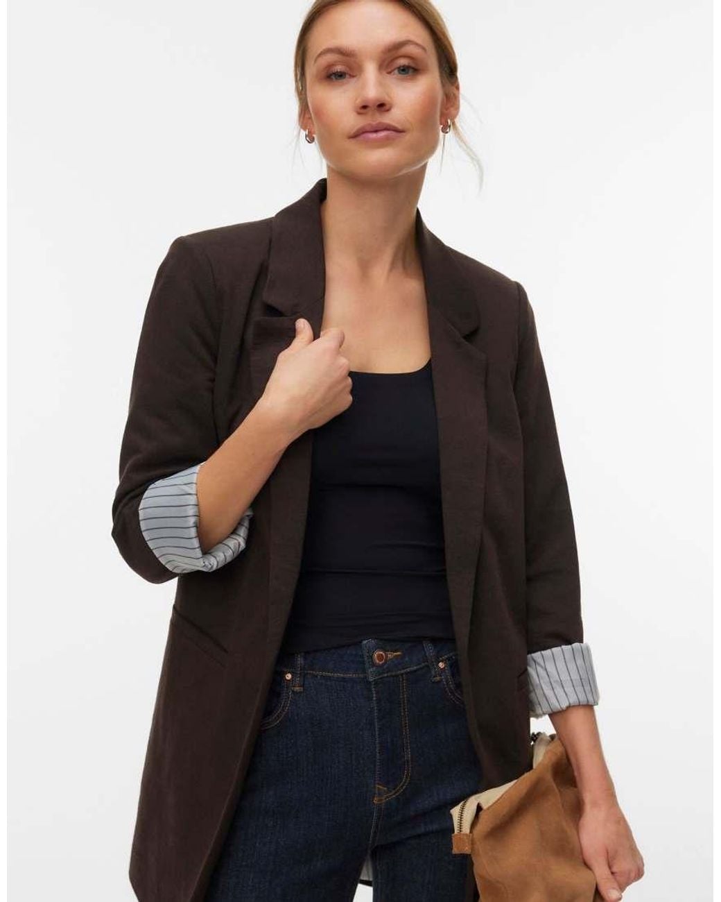 Vero Moda Black Haruki Loose Fit Blazer