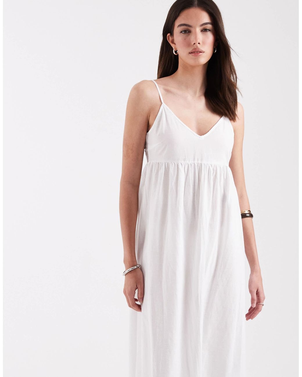 ONLY White – maxikleid