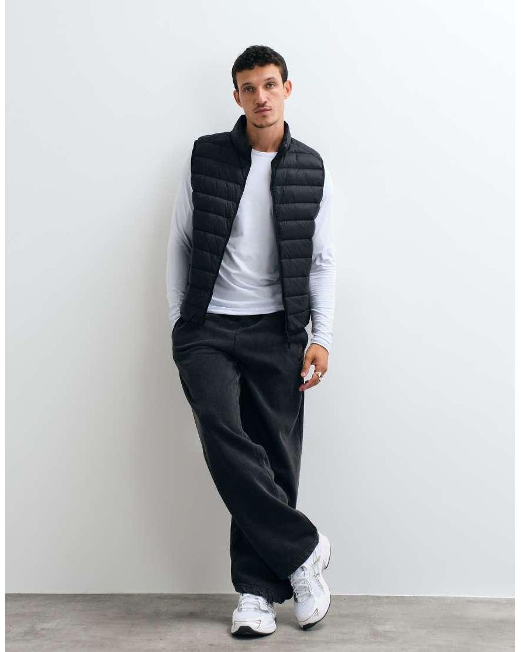 Chaleco Acolchado Jack & Jones de hombre de color Blue