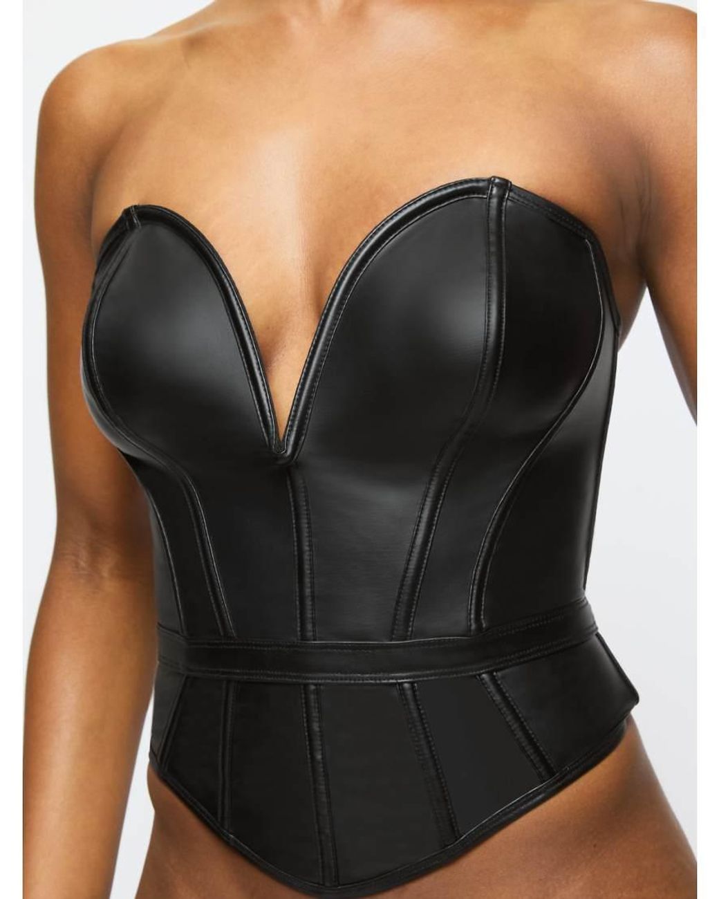 Ann Summers Black Truly Corset Top