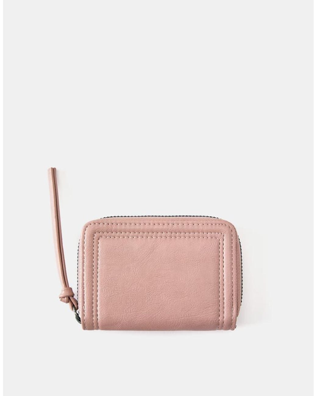 Pull&Bear Pink Distressed Wallet
