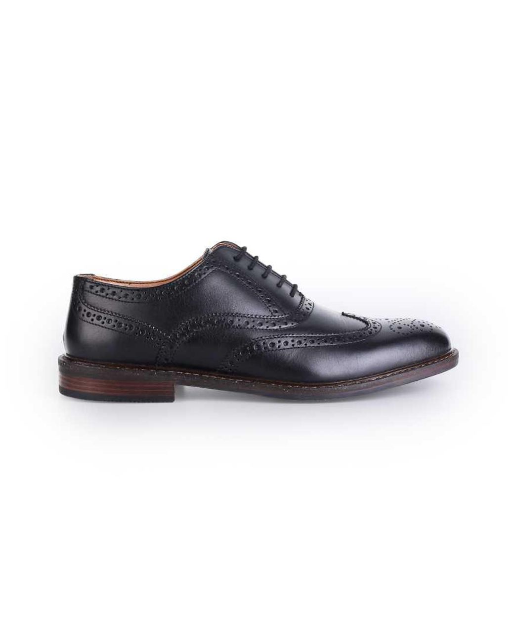 Thomas Crick Brown 'Waldew' Leather Oxford Formal Lace-Up Shoes for men