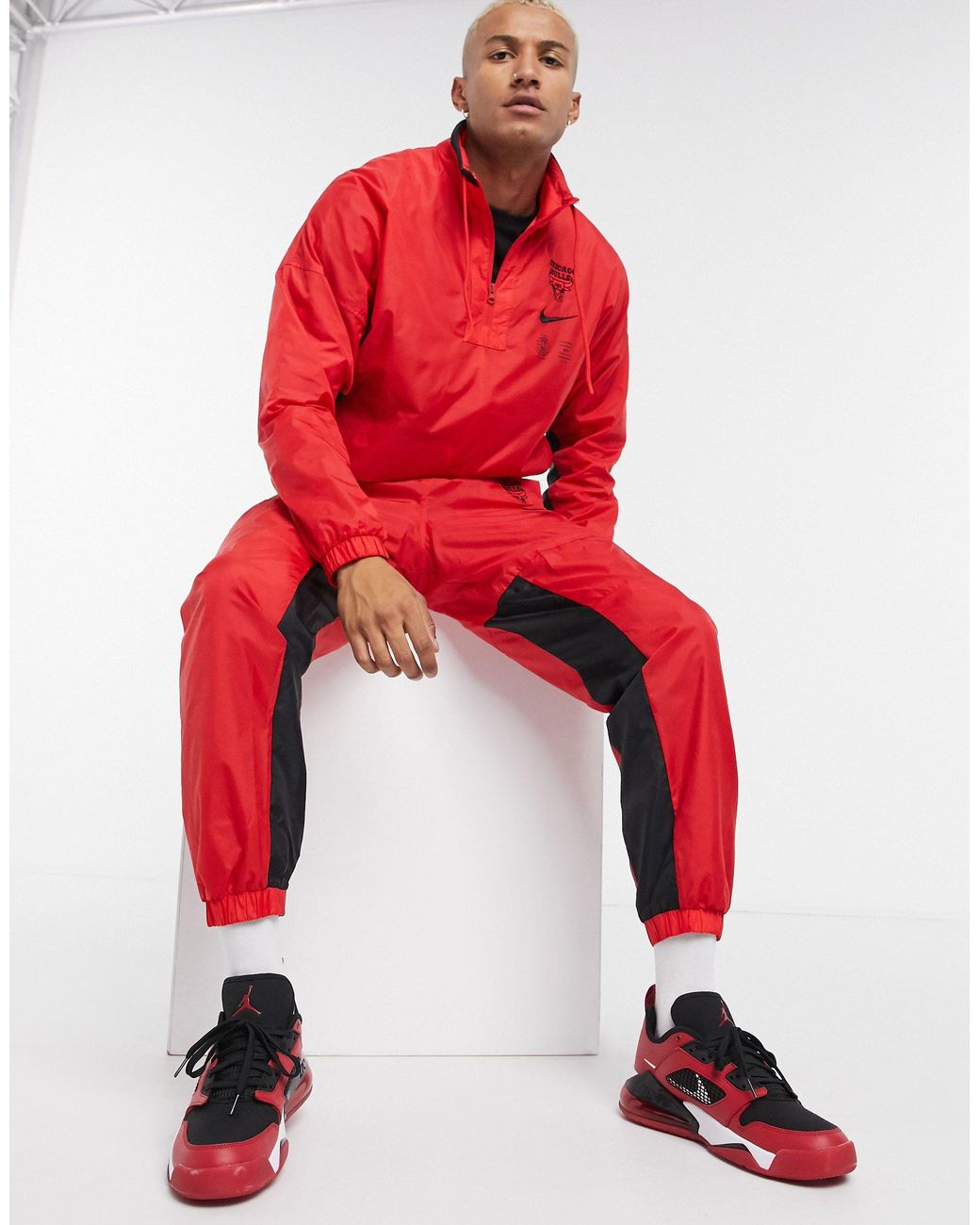 Nike Basketball – Chigago Bulls NBA – er Trainingsanzug in Rot für Herren |  Lyst AT