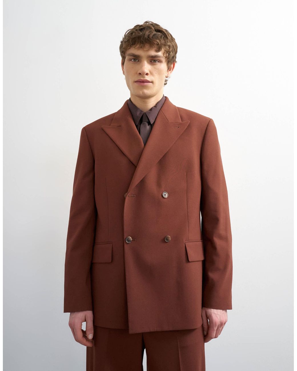 Veste Topman pour homme en coloris Brown