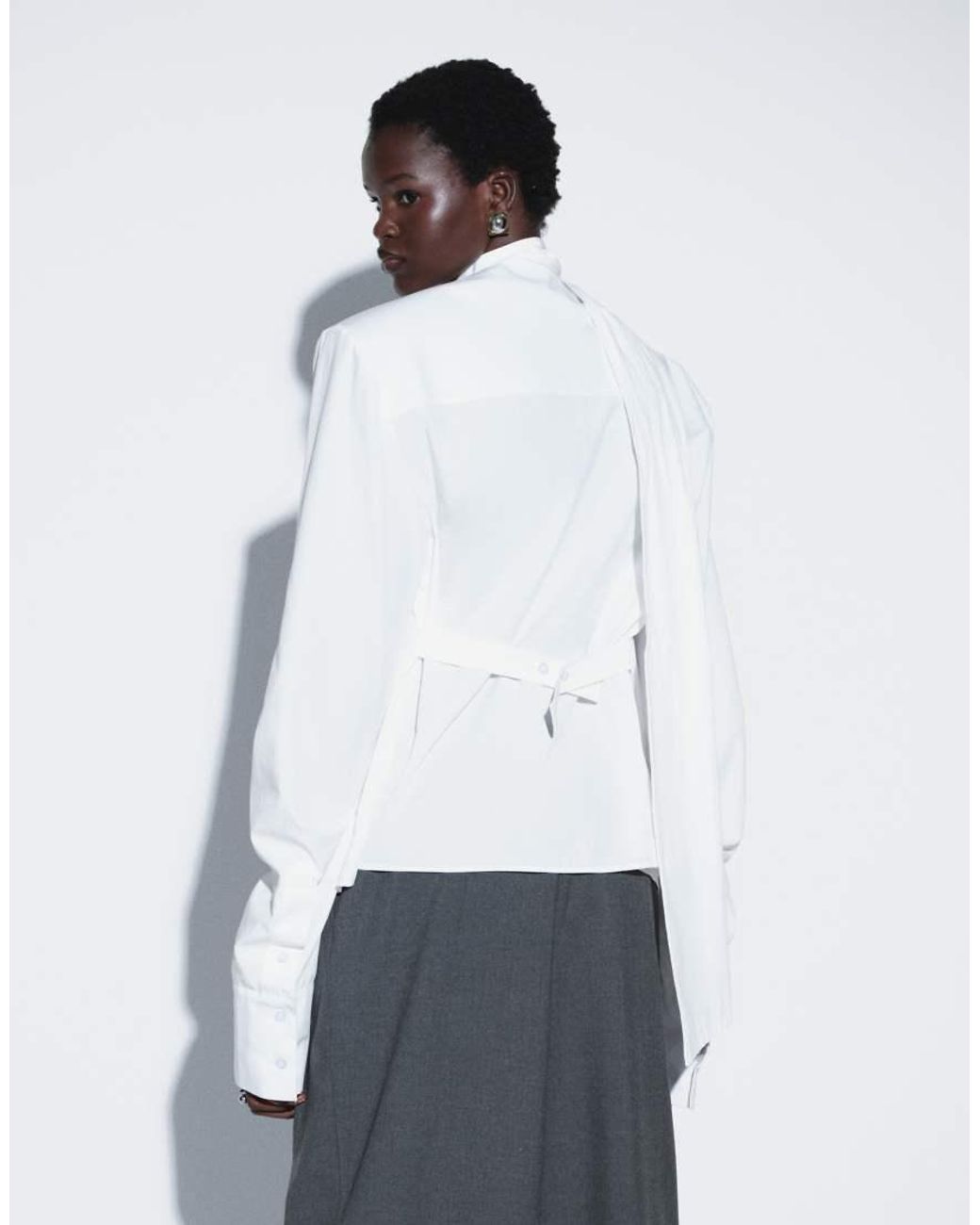 Ttya Camicia di ASOS in White