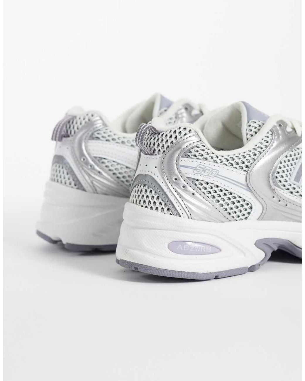 New Balance White 530 Trainers