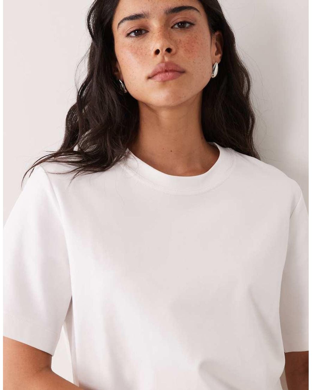 ARKET Gray Heavyweight Jersey Boxy T-Shirt