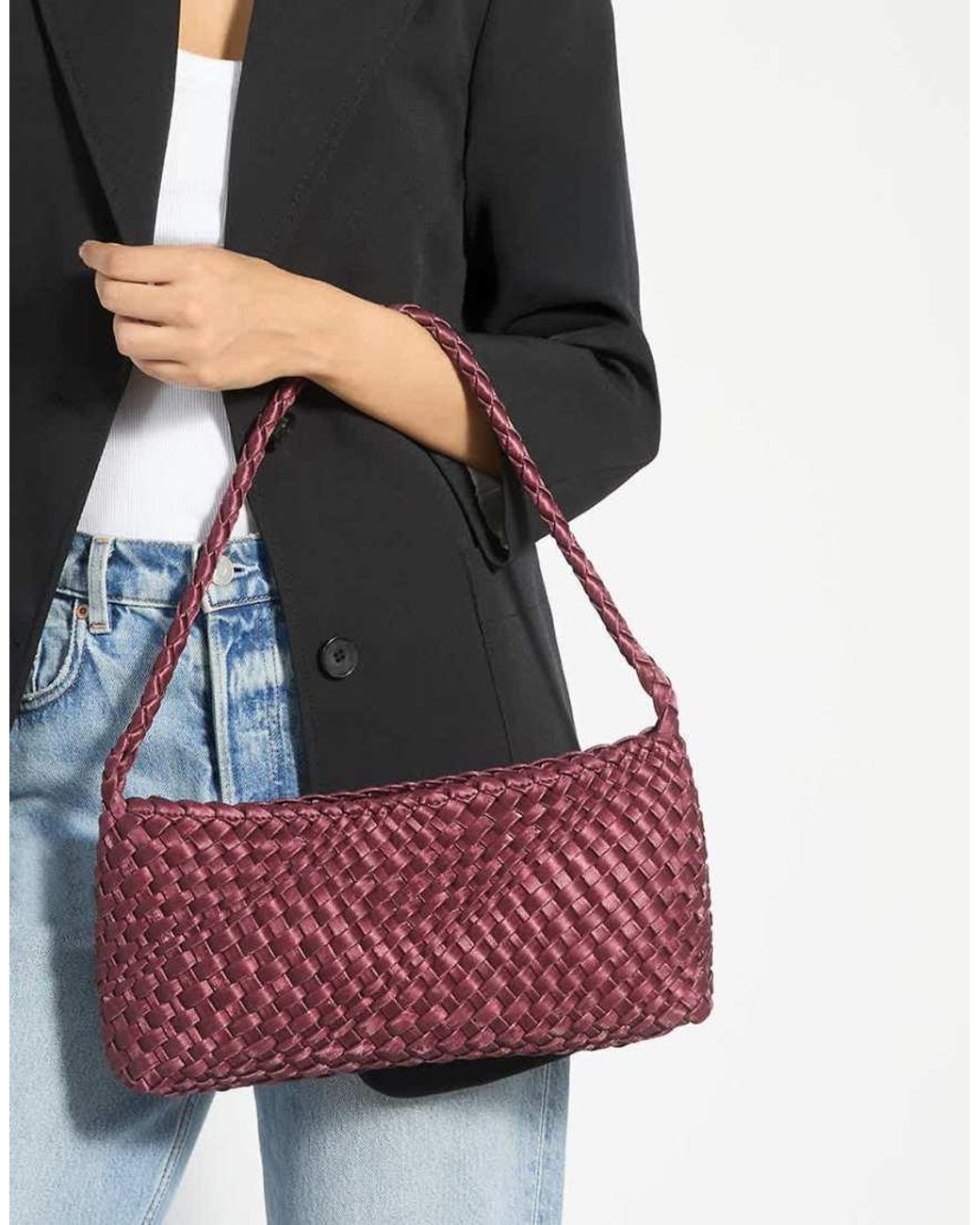 Dune Purple Deliberating Shoulder Bag