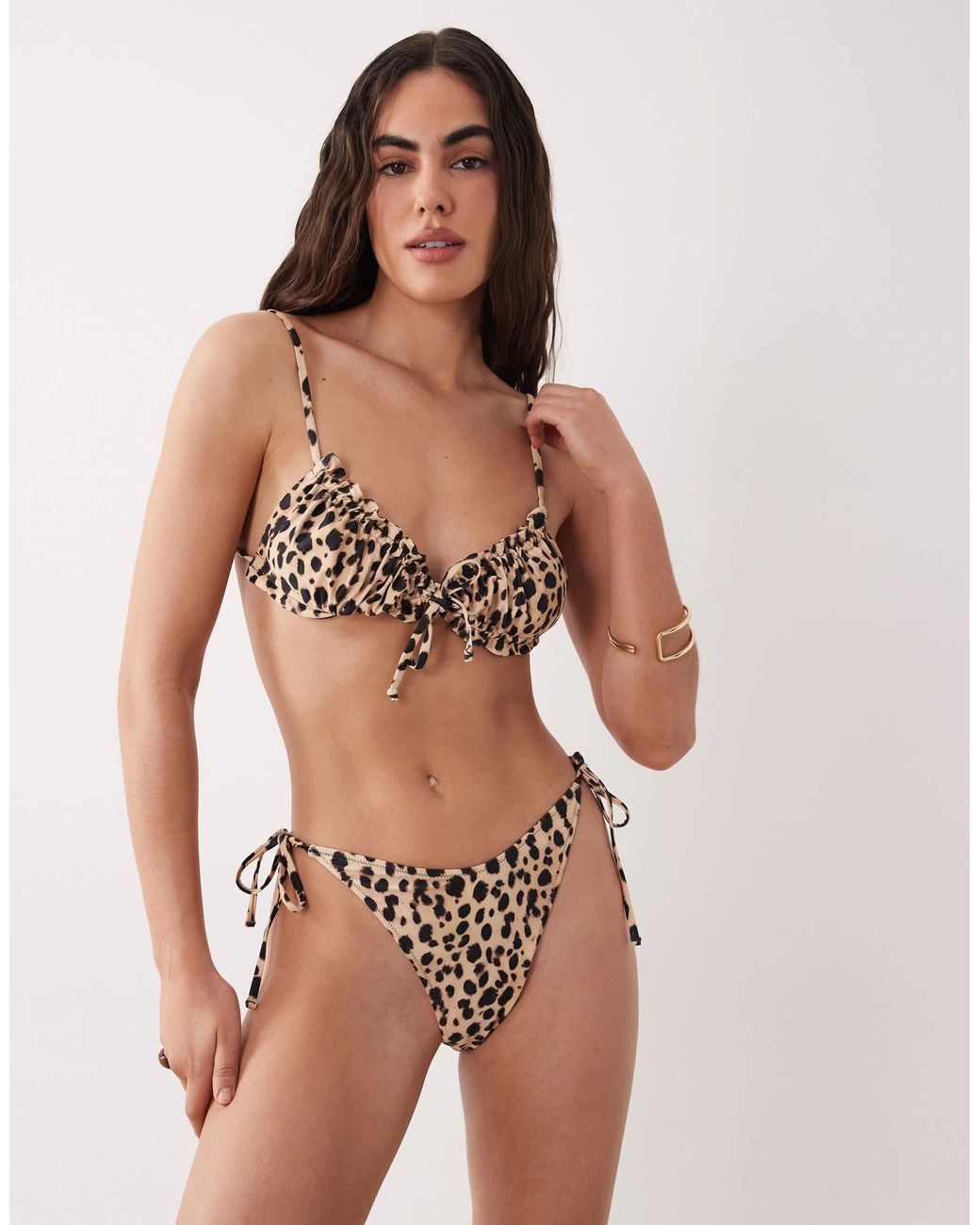 Bas Miss Selfridge en coloris Brown