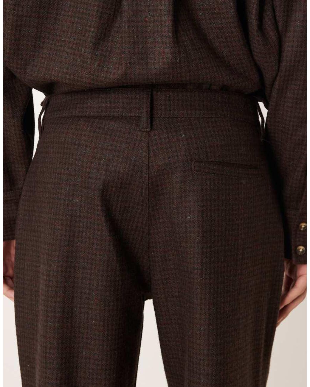 ASOS Brown baggy Pants for men