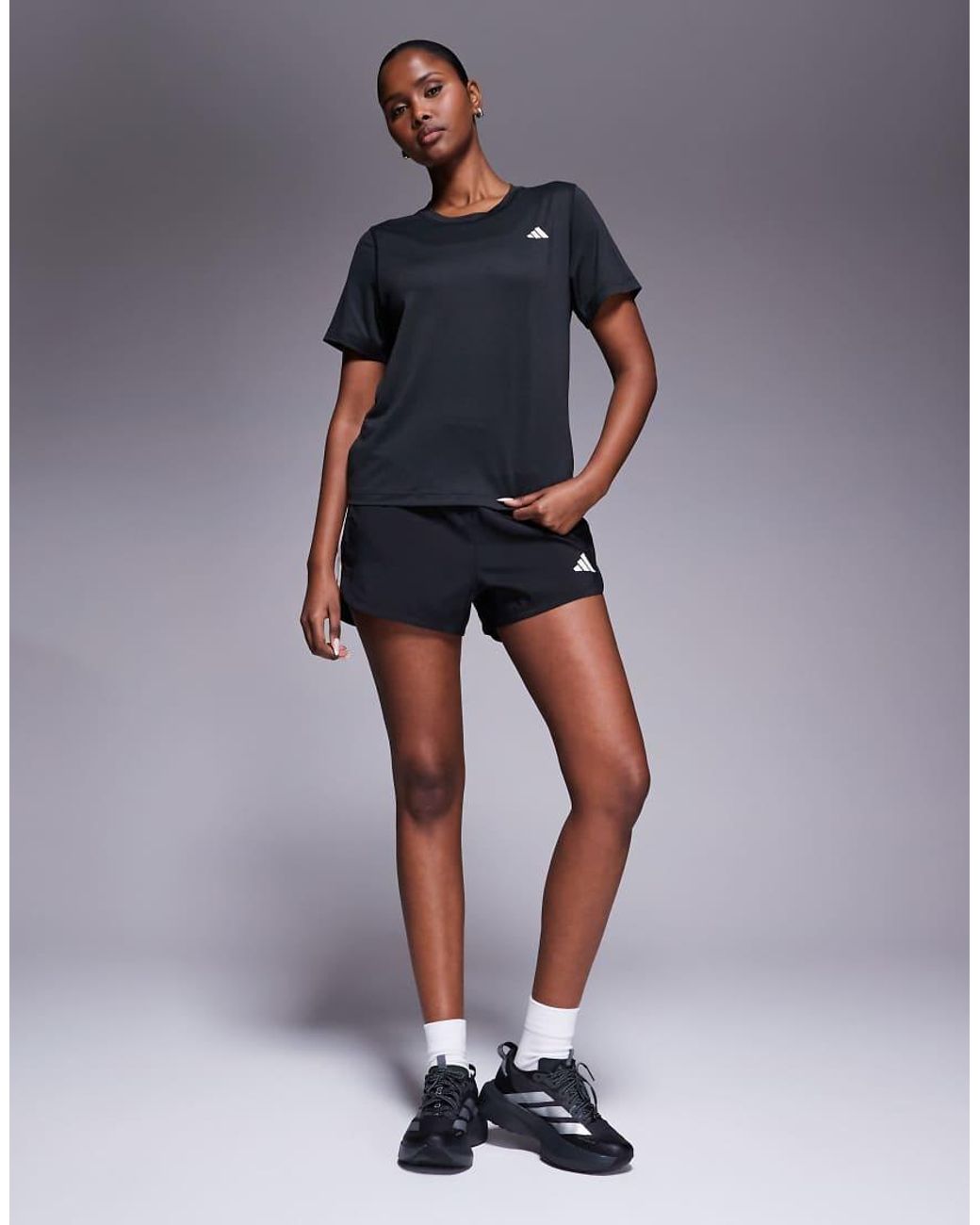 Adidas Originals Blue Adidas Training Essentials T-shirt