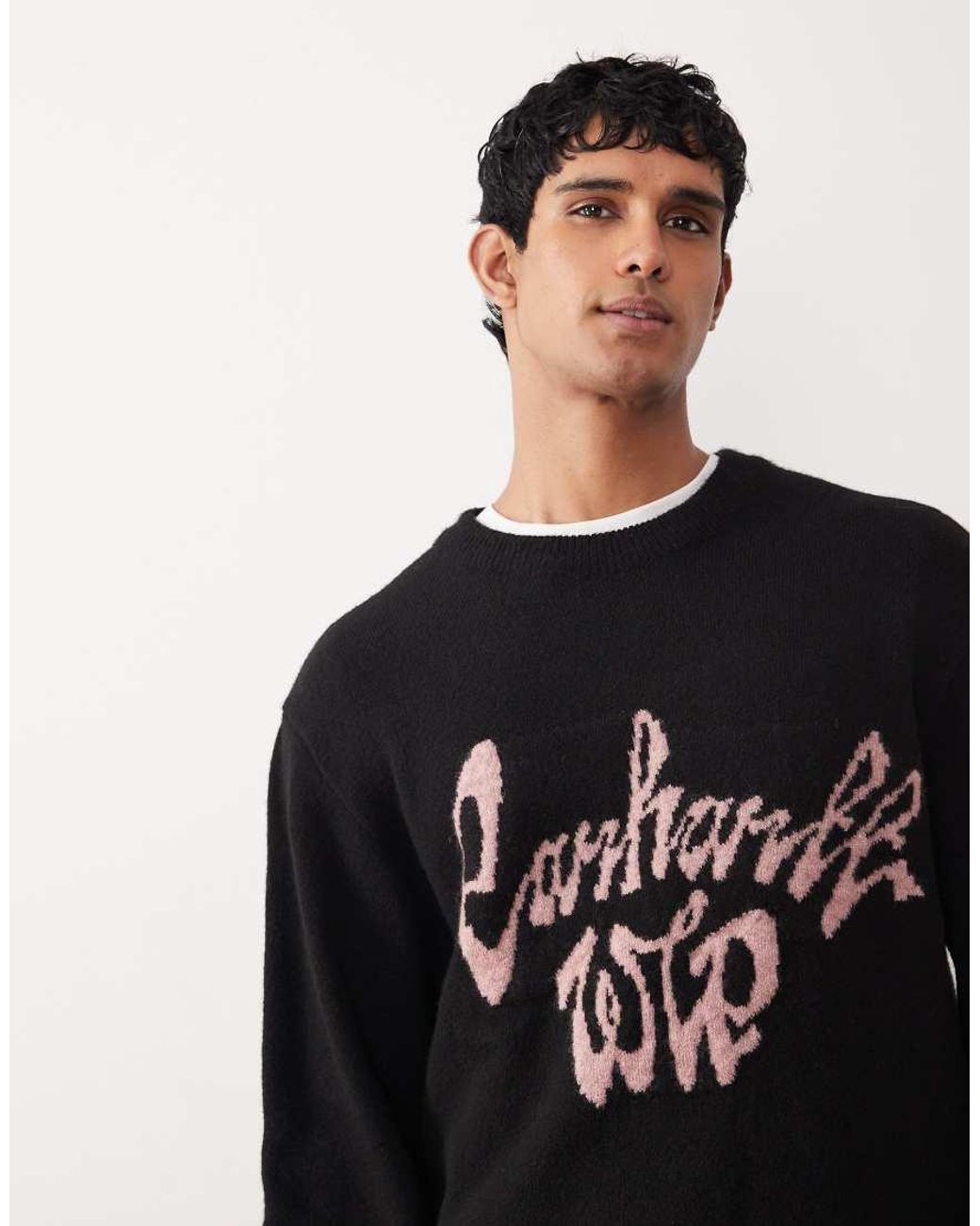 Carhartt Black Chedda Knitted Jumper