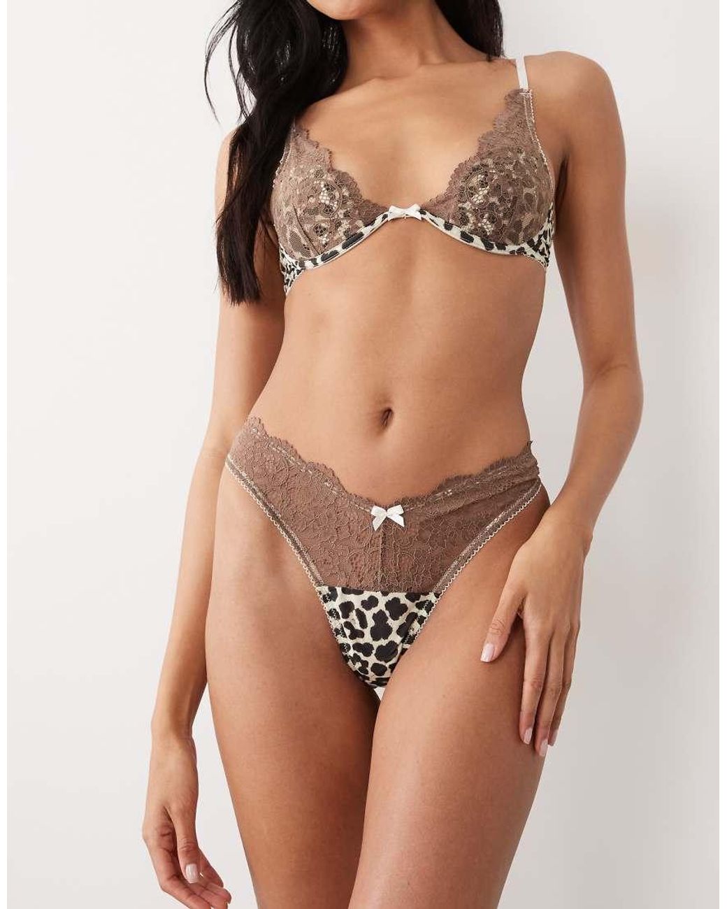 Wild Lovers Multicolor Anouk Lace Thong