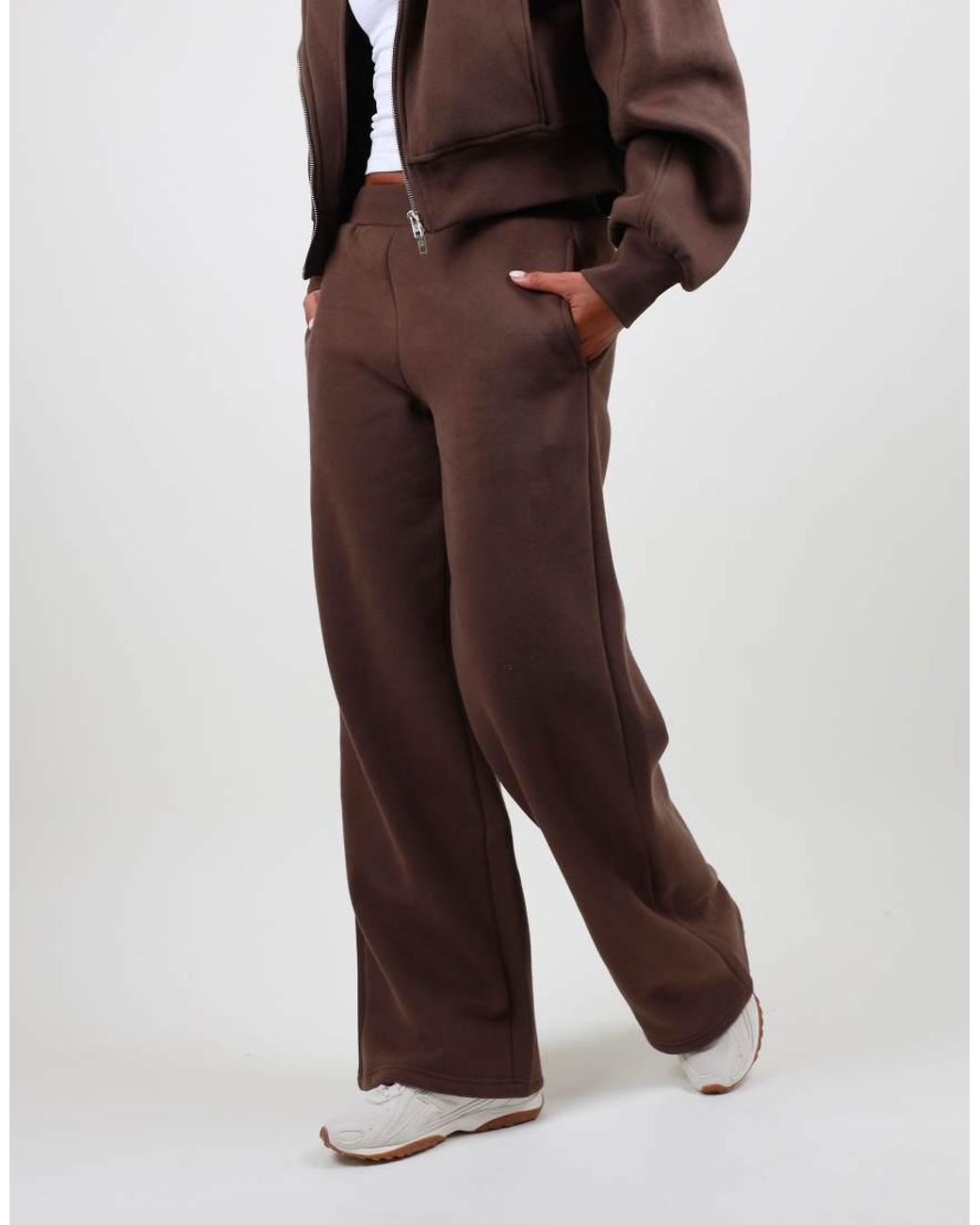 SIMMI Brown Oversized Hoodie
