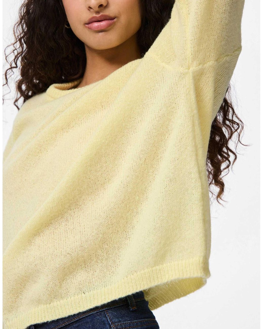 Pieces Natural – strickpullover