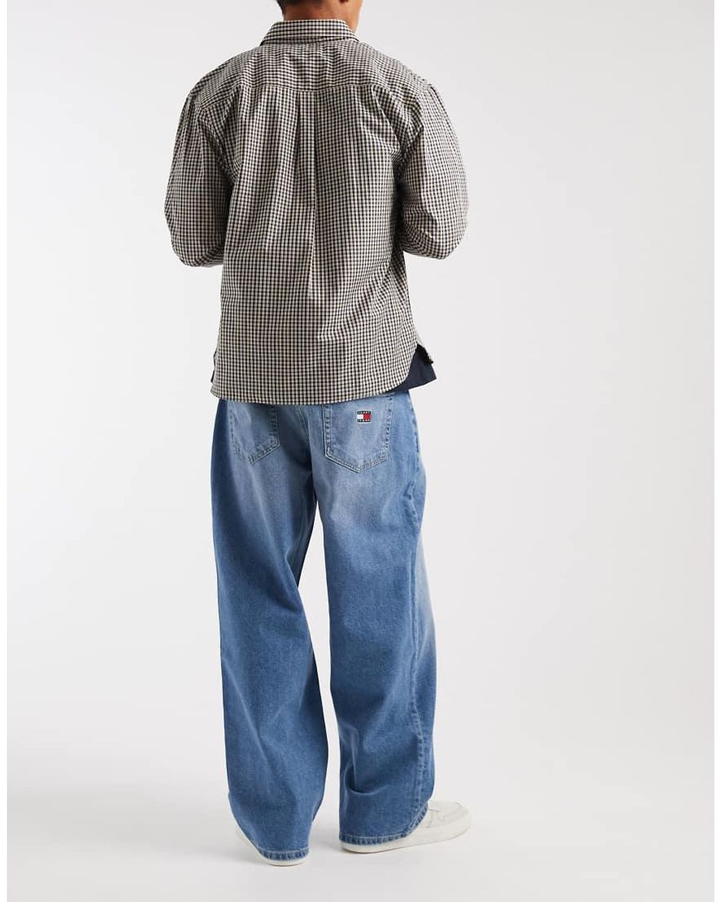 Tommy Hilfiger Blue Theo baggy Jeans for men
