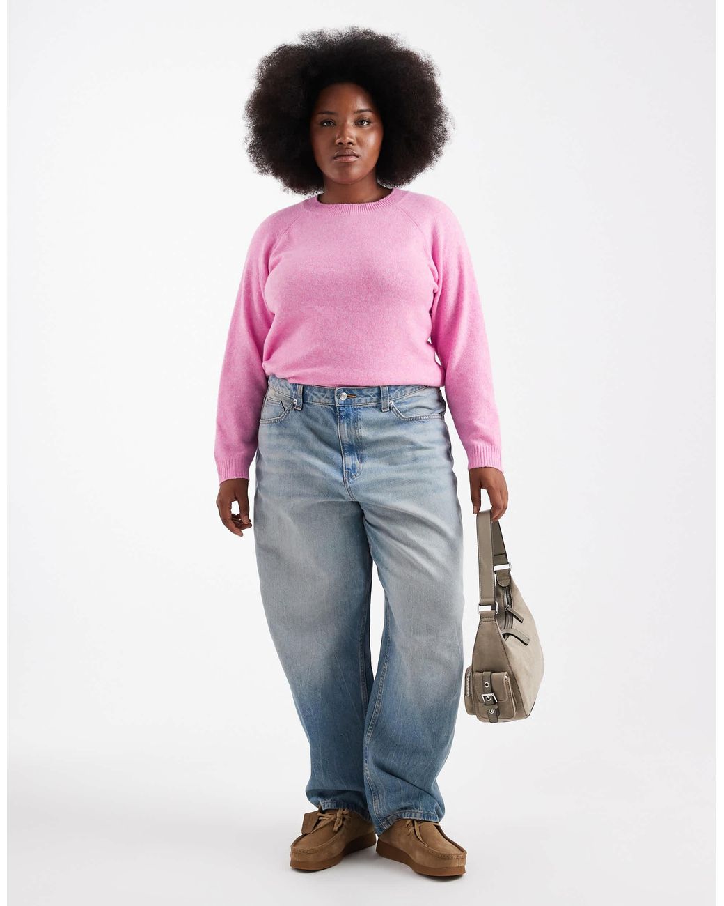 Vero Moda Pink – weicher strickpullover