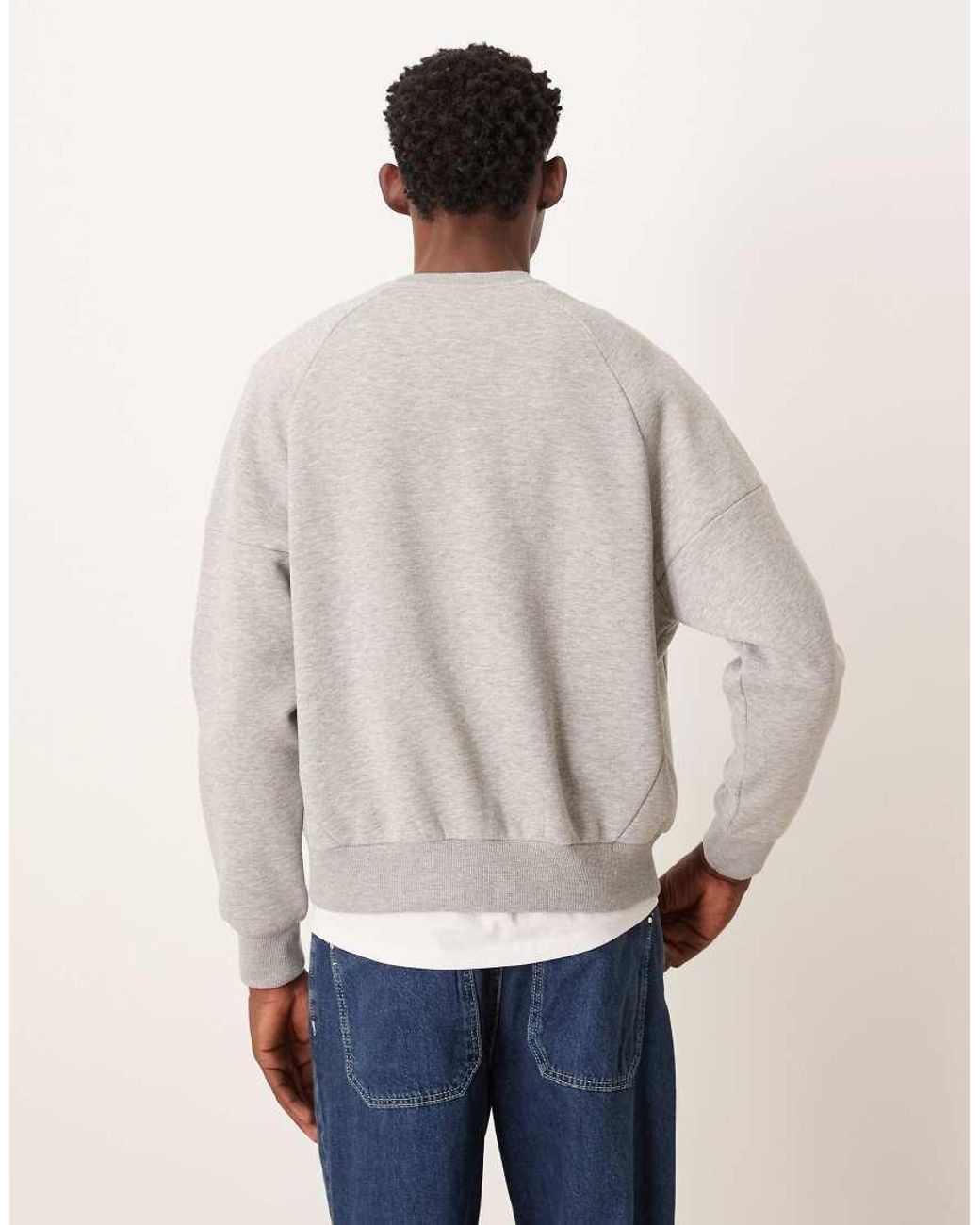 ASOS Natural Relaxed Sweatshirt for men