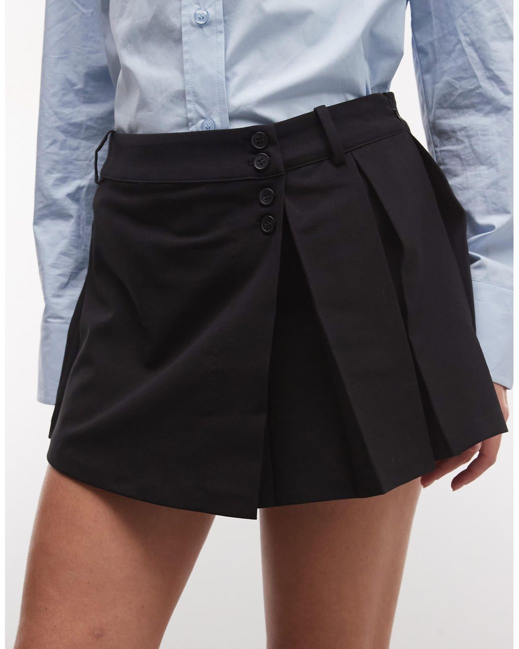Monki Red – mini-skort