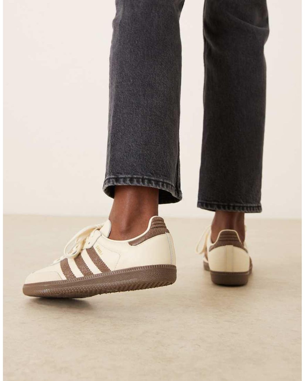 Adidas Originals Brown Samba Og Trainers for men