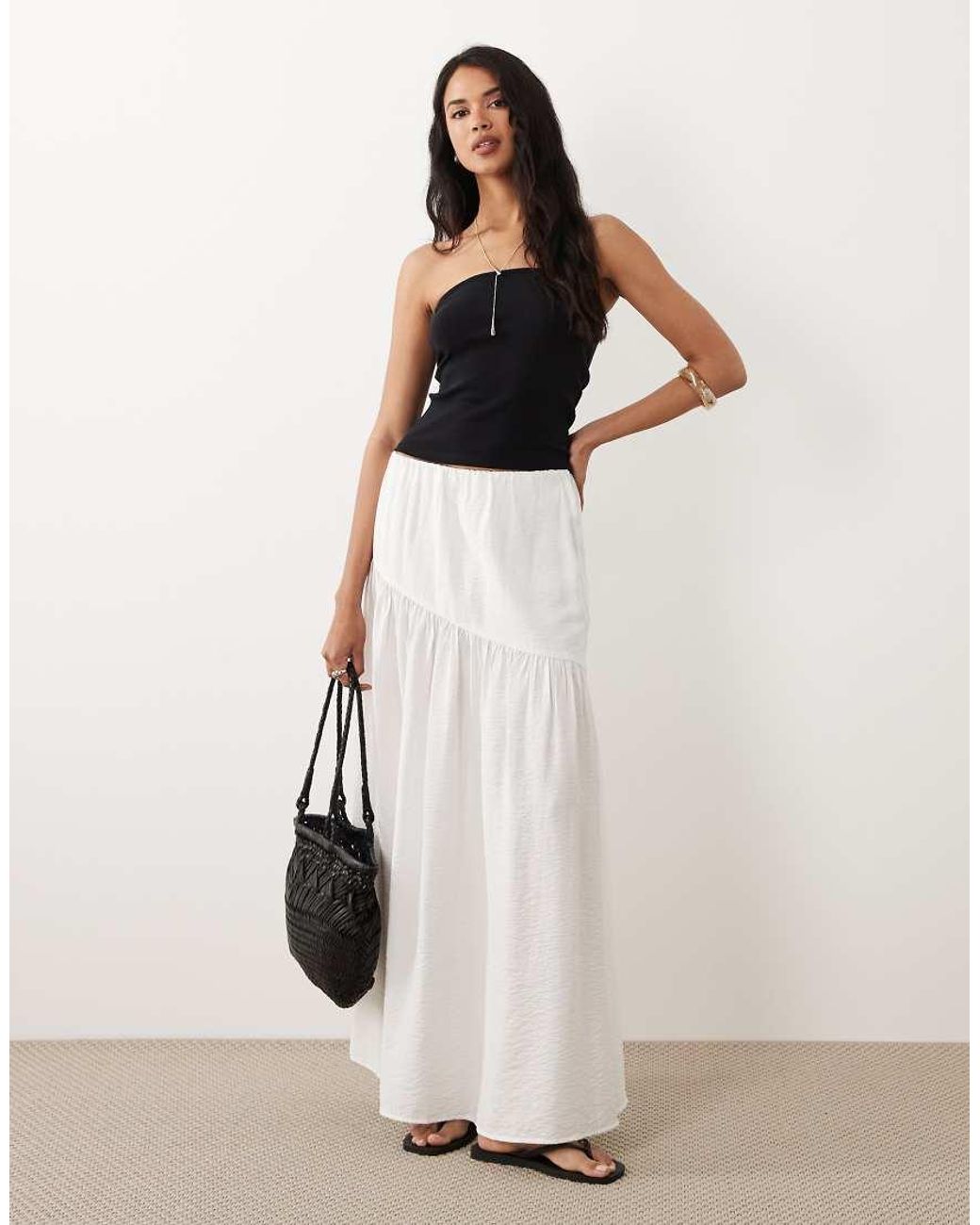 Gina Tricot Black Super Stretch Tube Top