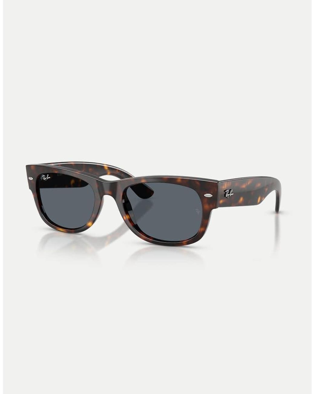 Ray-Ban Blue Mega Wayfarer Ii Square Sunglasses With Lens