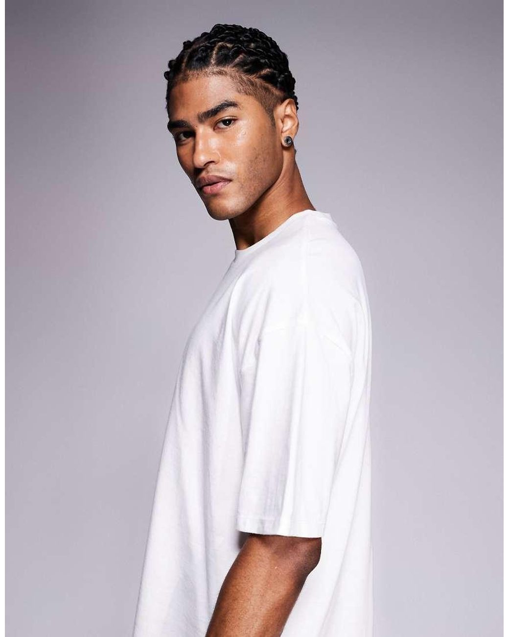 ASOS White Essentials Oversized T-shirt for men