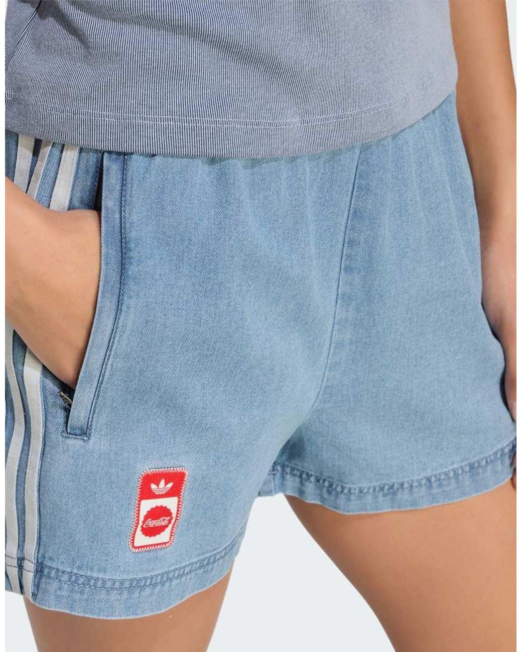 Adidas Originals Blue X Coca-Cola Denim Jorts