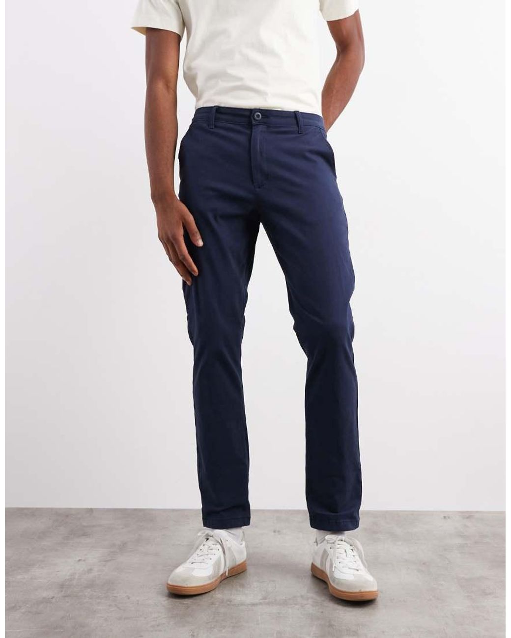 ASOS Blue Slim Chinos for men