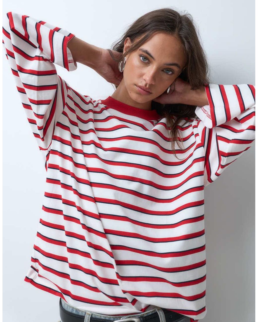 ASOS Red Long Sleeve T-shirt