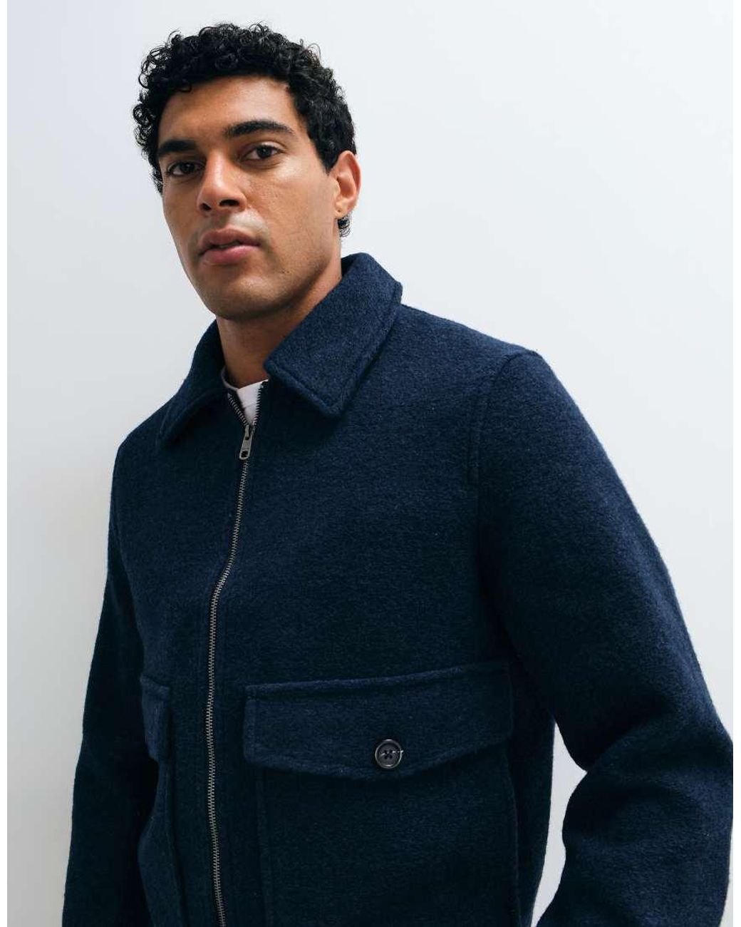 Giacca Bomber di SELECTED in Blue da Uomo