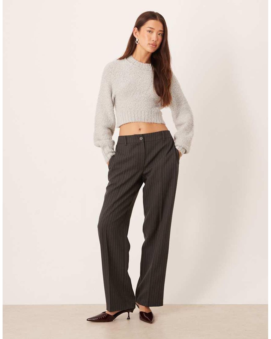 Glamorous Gray Crew Neck Jumper