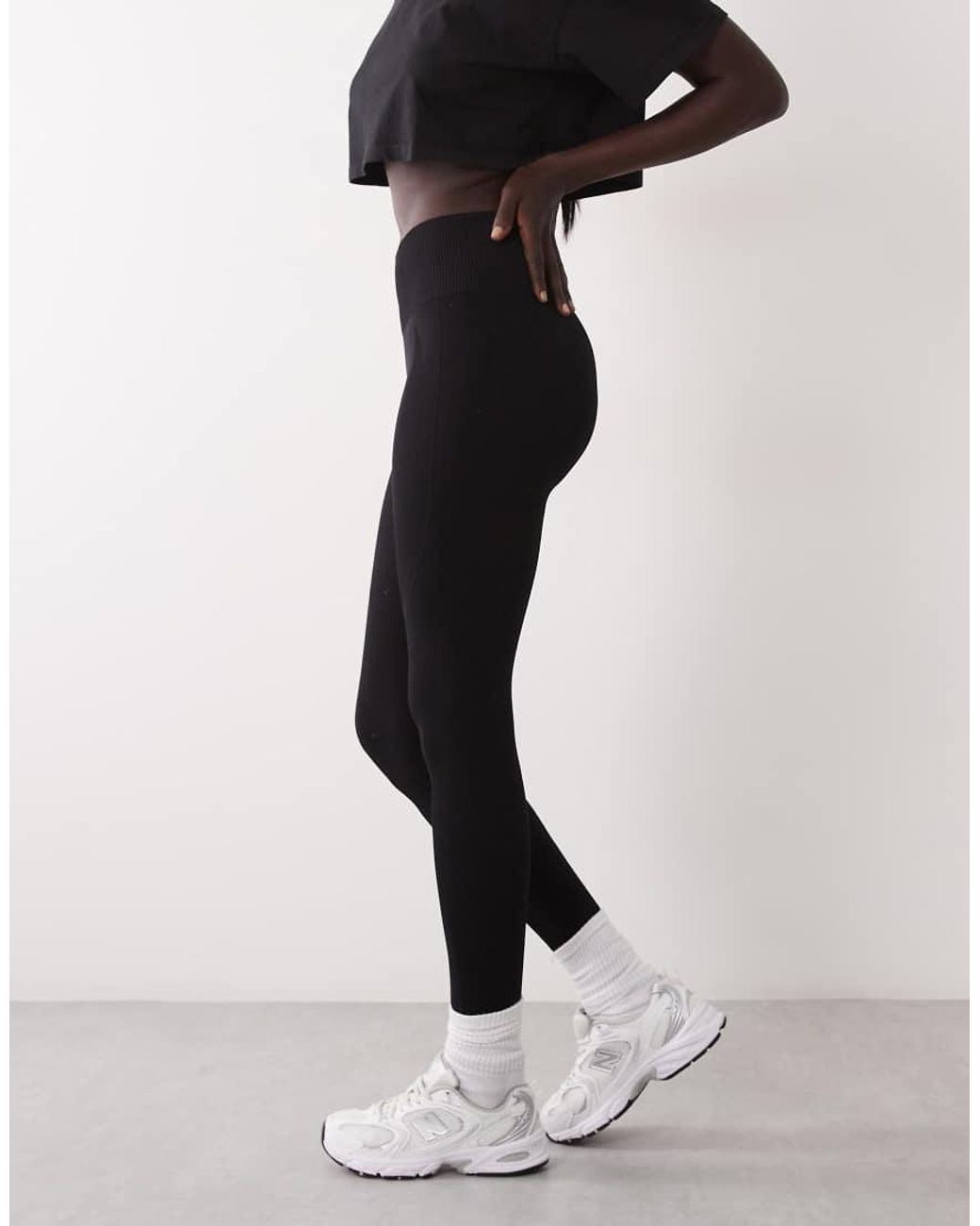 4505 Black Tall Sculpting Seamless High Waist Gym leggings