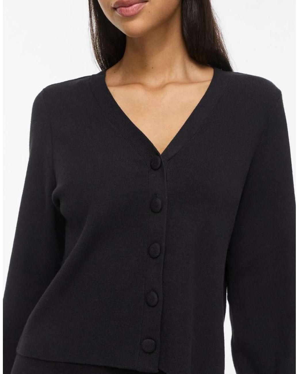 Vila Blue Knitted Cardigan