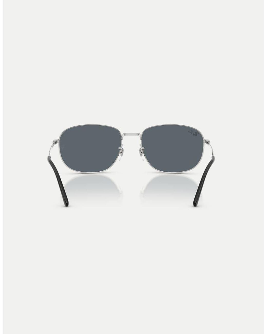 Ray-Ban Blue Rb3754 Rectangle Sunglasses With Lens
