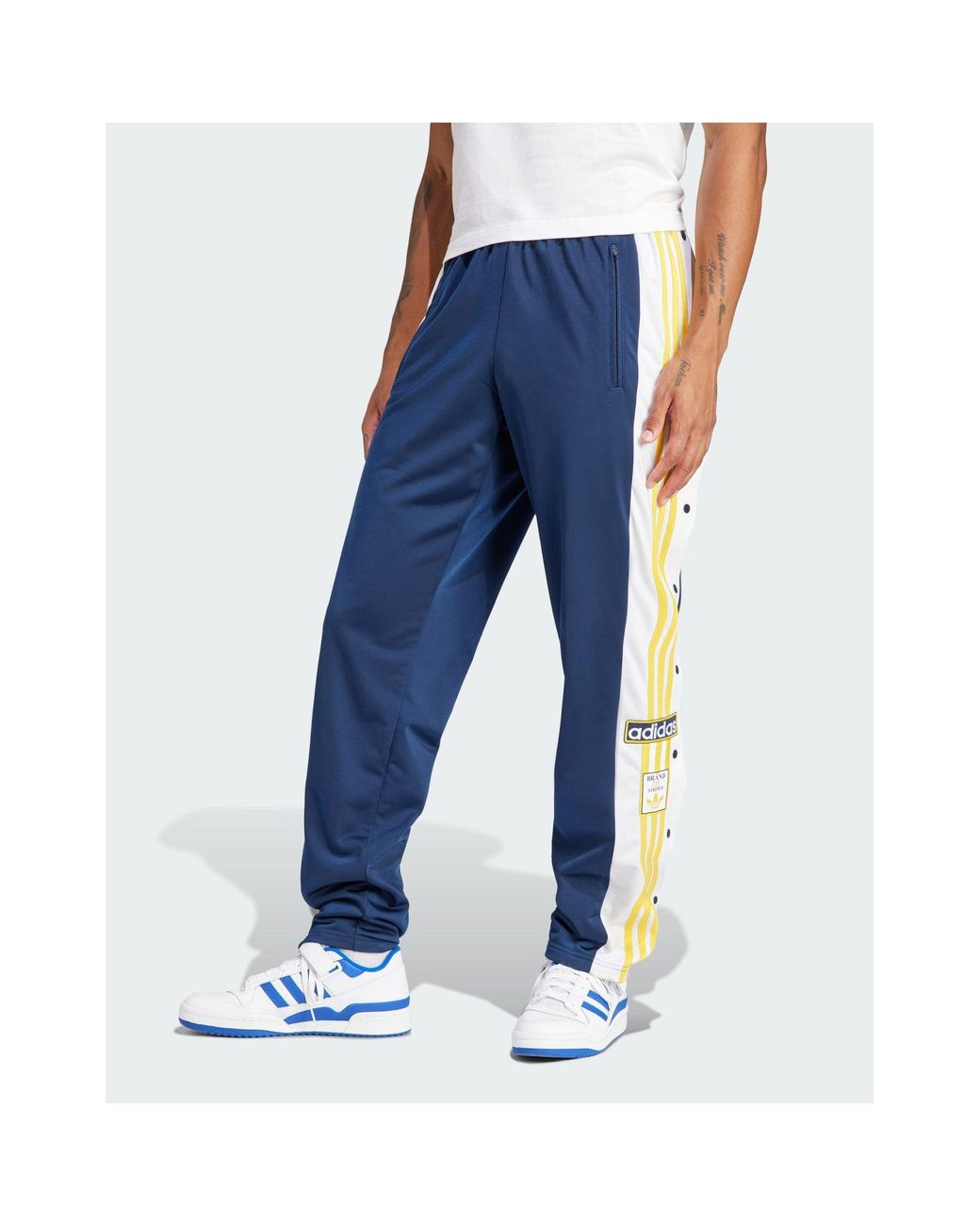 Adicolor adibreak pantaloni della tuta classici da Uomo di adidas Originals in Blu Lyst