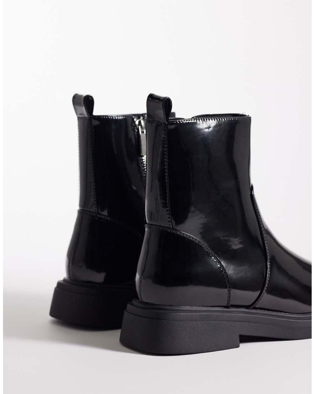 ASOS Blue Chelsea Boots for men