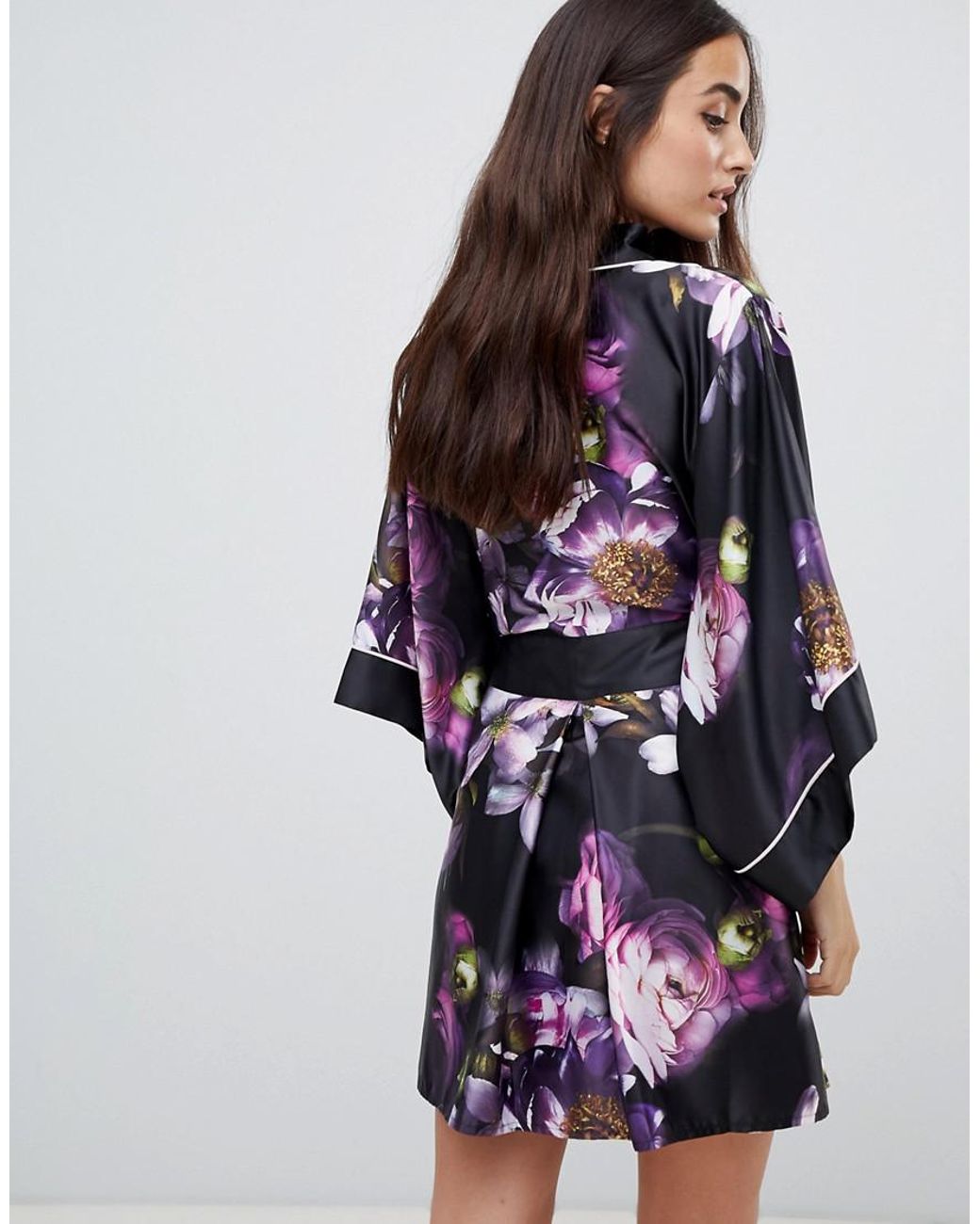 Ted baker sunlit floral dressing best sale gown