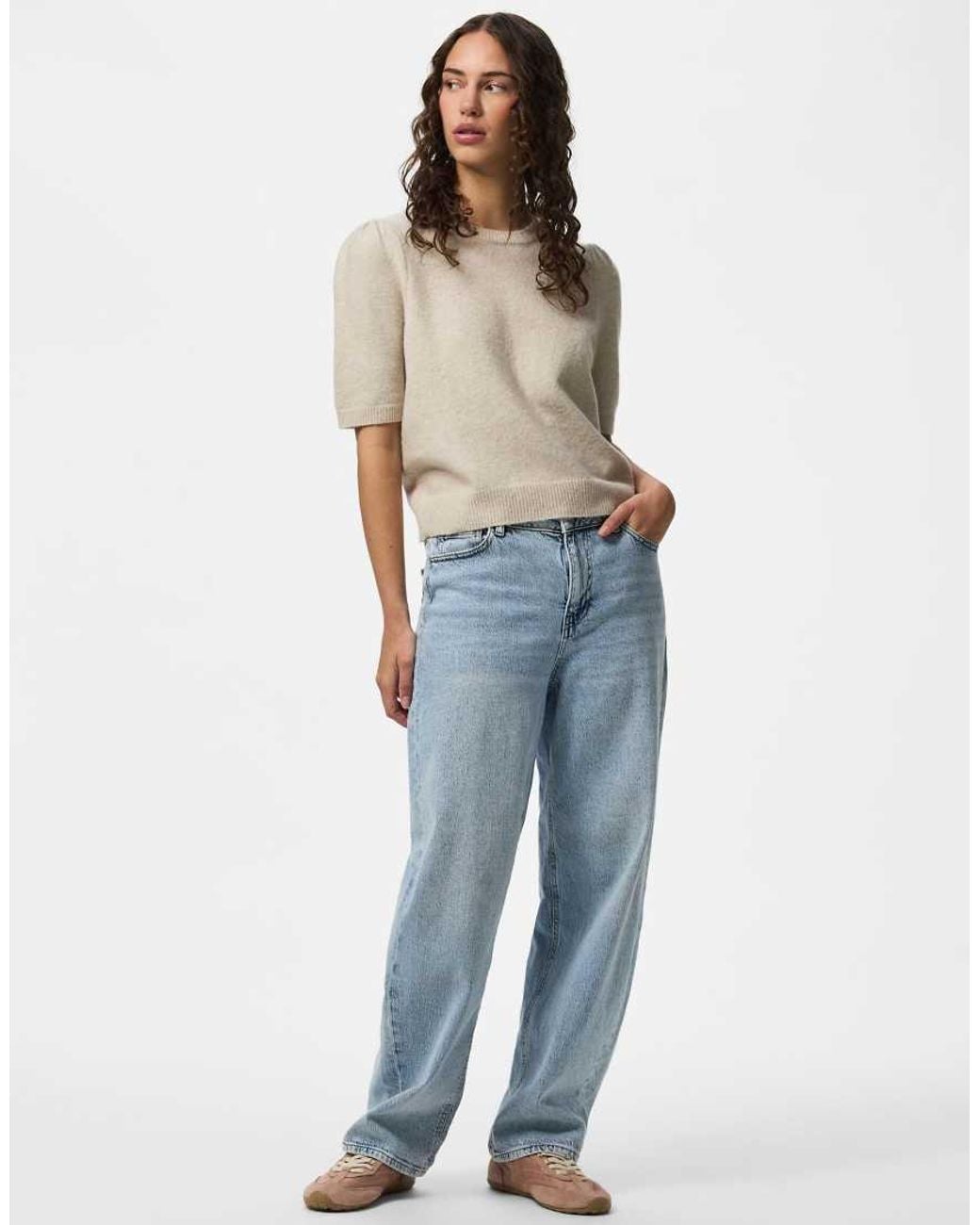 Pieces Natural Knit