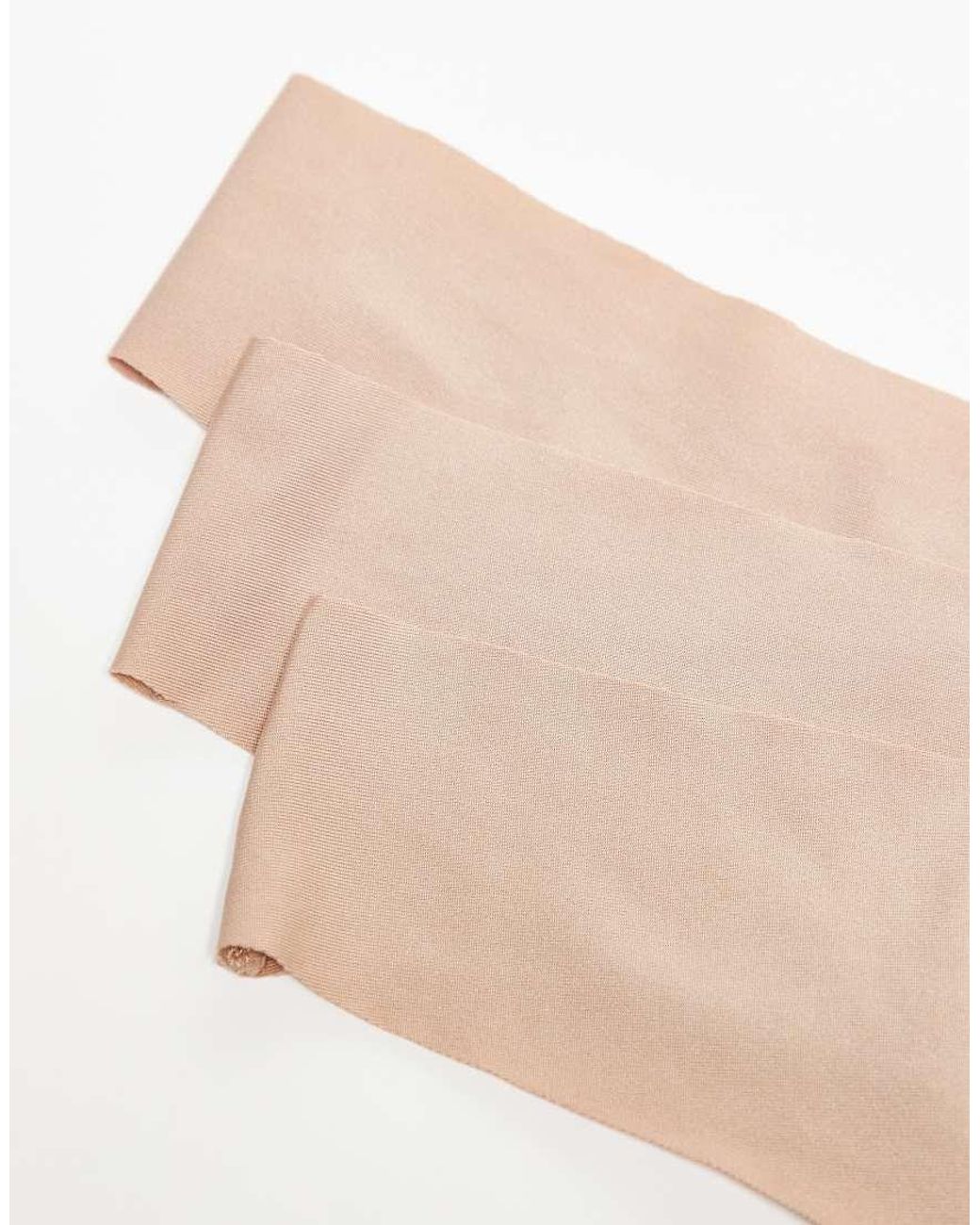 ASOS Natural 3 Pack No Vpl Thong