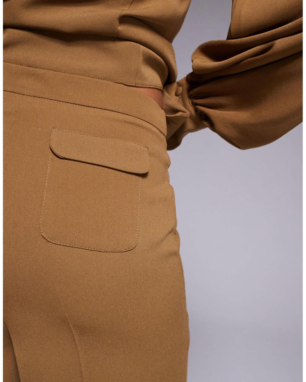 DASKA Brown Trouser Co-Ord