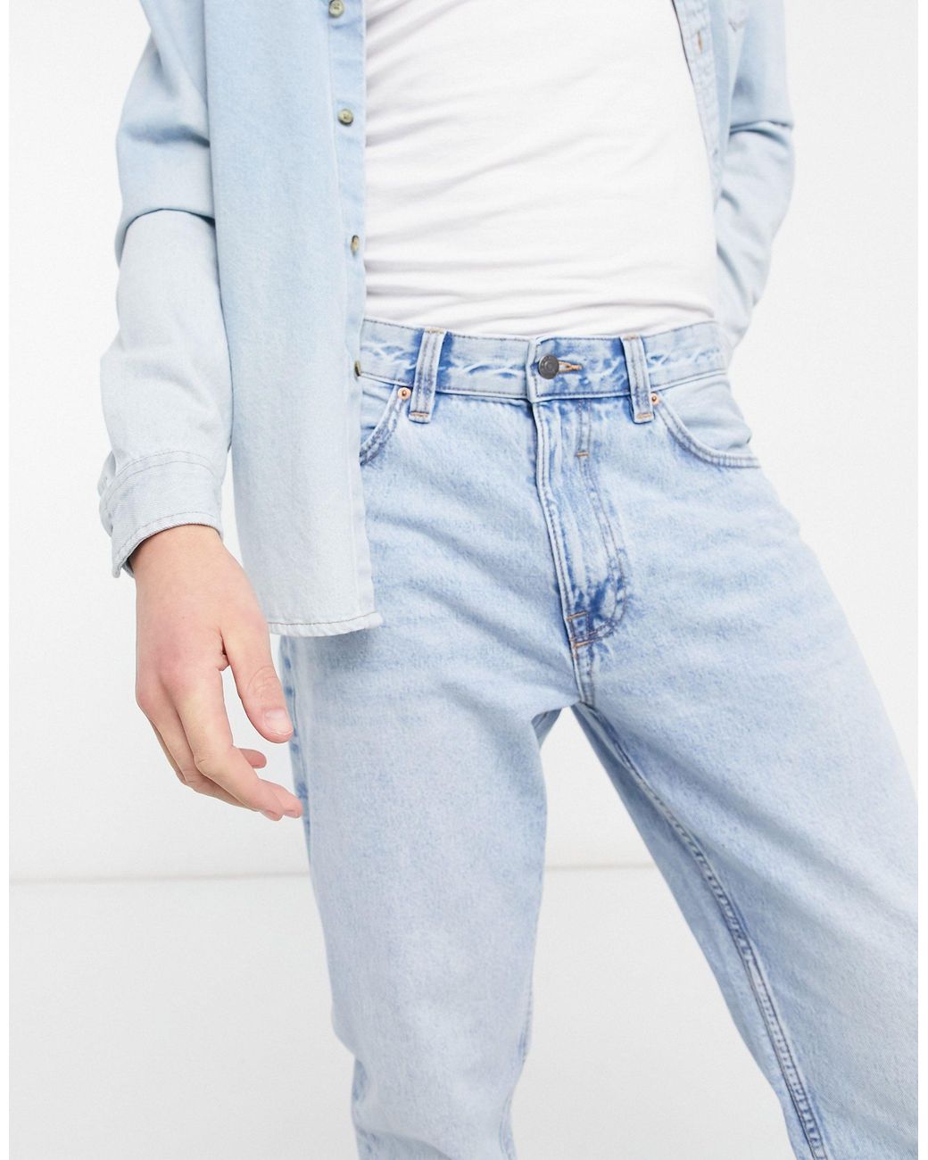 Bershka Denim Vintage Straight Fit 