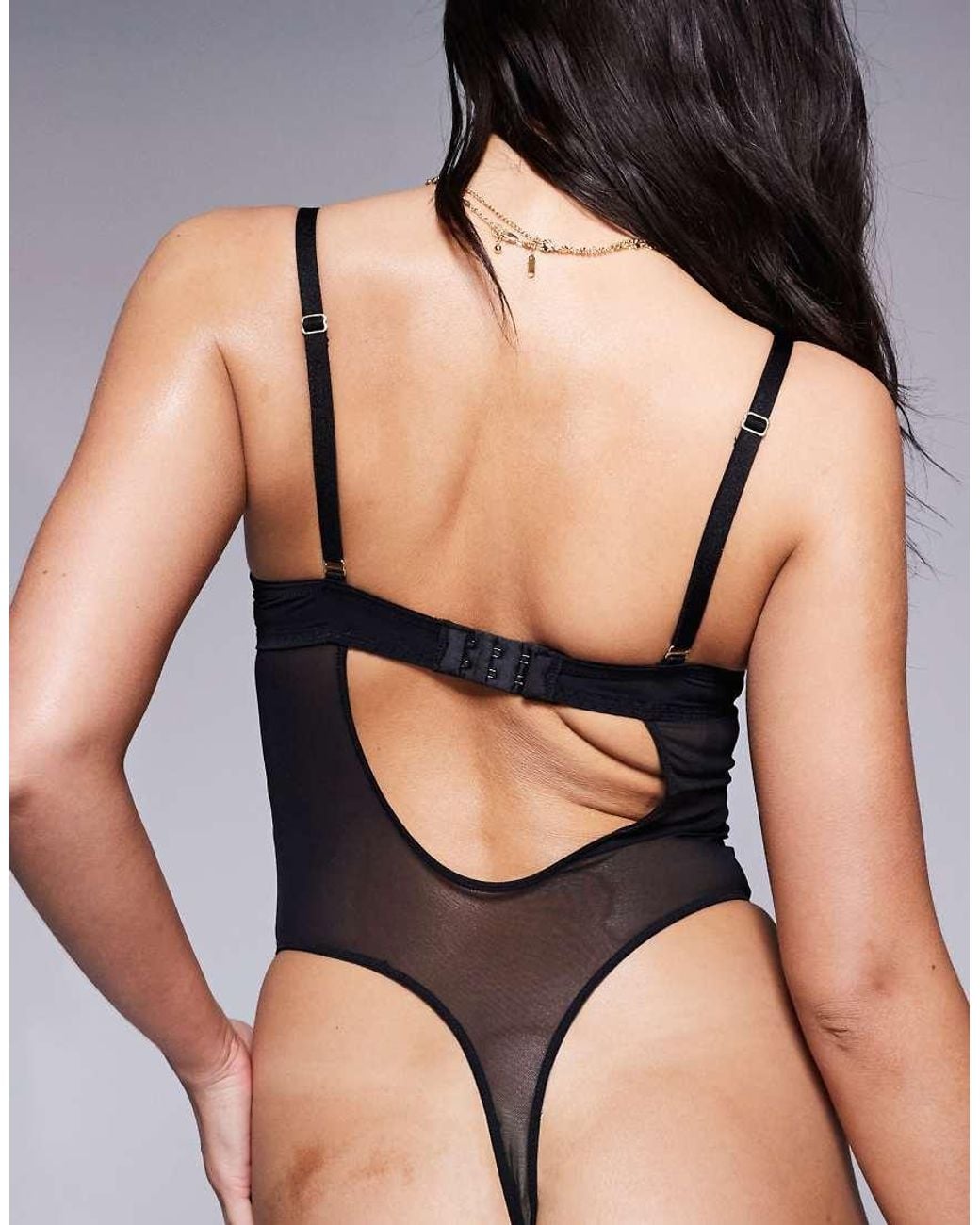 Ann Summers Black Sexy Lace Body