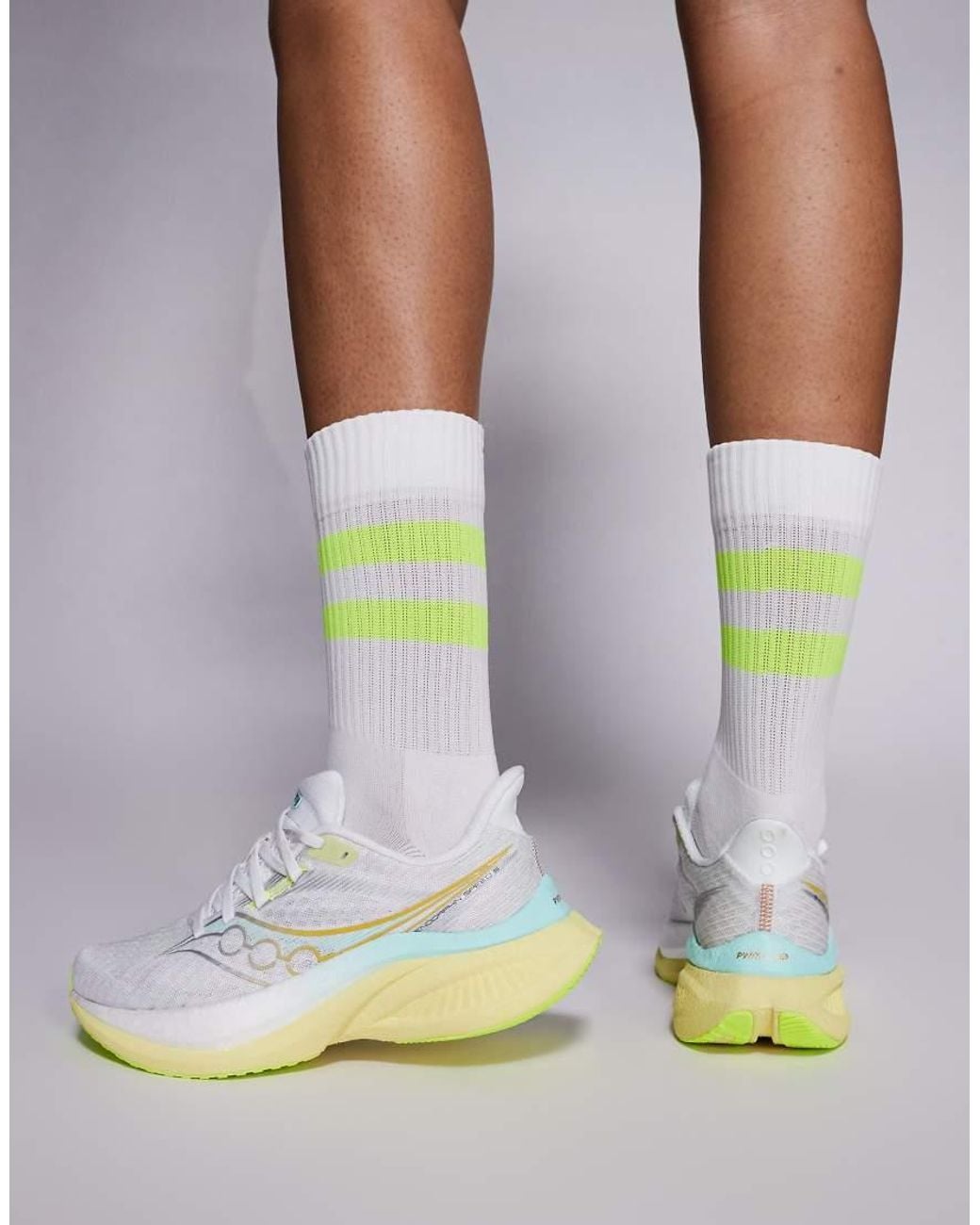 Saucony Gray Endorphin Speed 5 Running Trainers